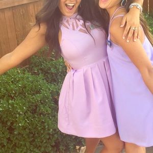 Lavender purple dress